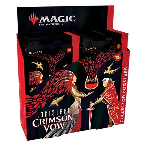 Innistrad Crimson Vow - Collector Booster Box Display (12 Booster Pakker) - Magic the Gathering